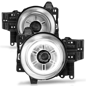 Anzo Projector Halo Headlights - Chrome | Toyota FJ Cruiser (2007-2014)