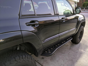 Cali Raised Step Edition Bolt-On Rock Sliders | Toyota 4Runner (2003-2009)