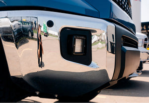Cali Raised LED Fog Light Pod Replacements Brackets Kit | Toyota Tundra (2014-2021)