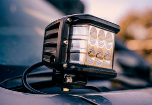 Cali Raised Low Profile LED Ditch Light Brackets | Toyota 4Runner (2010-2024)
