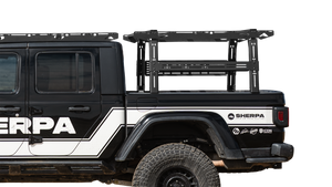 Sherpa Bed Rack- Rack-Height PAK System | Jeep Gladiator (2020-2026)