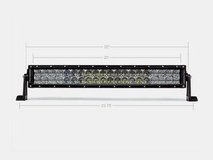Cali Raised 22" Dual Row 5D Optic OSRAM LED Light Bar