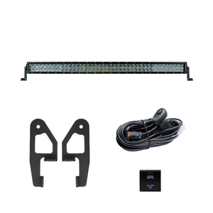 Cali Raised Premium Roof Rack Front Light Bar Kit | Toyota Tacoma/2025+ Toyota 4Runner (2024+)