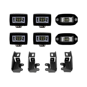 Cali Raised Premium Roof Rack 360 Lighting Kit for Tacoma and Tundra