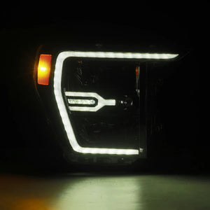 AlphaRex LUXX - Series LED Projector Headlights (Alpha Black) | Ford F150 (2021 - 2023) - Truck Brigade