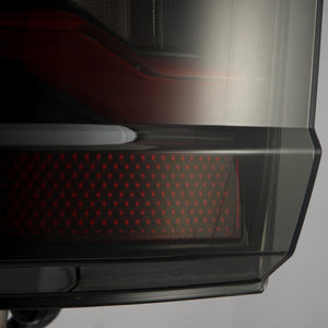 AlphaRex LUXX - Series LED Tail Lights (Black - Red) | Ford F150 (2021 - 2023) - Truck Brigade