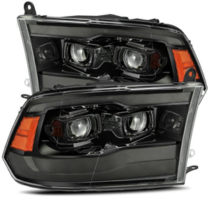 AlphaRex MK II PRO - Series Halogen Projector Headlights (Alpha Black) | RAM 3500 (2010 - 2018) - Truck Brigade