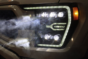 AlphaRex NOVA - Series LED Projector Headlights (Black) | Ford F150 (2021 - 2023) - Truck Brigade