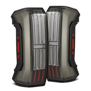 AlphaRex NOVA - Series Prismatic LED Tail Lights (Black) | Toyota Tundra (2022 - 2025) - Truck Brigade