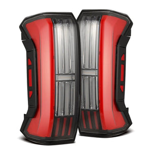 AlphaRex NOVA - Series Prismatic LED Tail Lights (Red) | Toyota Tundra (2022 - 2025) - Truck Brigade