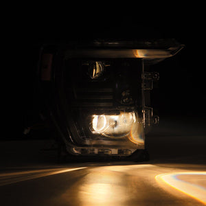 AlphaRex PRO - Series Halogen Projector Headlights (Alpha Black) | Ford F150 (2021 - 2023) - Truck Brigade