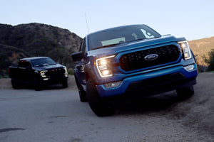 AlphaRex PRO - Series Halogen Projector Headlights (Black) | Ford F150 (2021 - 2023) - Truck Brigade