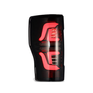 AlphaRex PRO - Series LED Tail Lights (Jet Black) | Ford F350 (2017 - 2019) - Truck Brigade