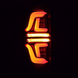 AlphaRex PRO - Series LED Tail Lights (Jet Black) | Ford F350 (2017 - 2019) - Truck Brigade