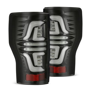 AlphaRex PRO - Series LED Tail Lights (Jet Black) | Ford F350 (2017 - 2019) - Truck Brigade