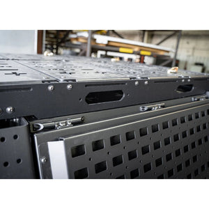 Backwoods Adventure Mods Aluminum Bed Rack Storage Box | Toyota Tacoma (2005–2025) - Truck Brigade