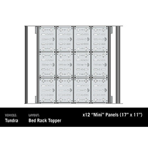 Backwoods Adventure Mods DRIFTR Roof Rack Deck Accessory Panels | Toyota Tundra(2022 - 2024) | Truck Brigade