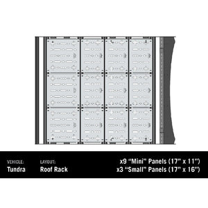 Backwoods Adventure Mods DRIFTR Roof Rack Deck Accessory Panels | Toyota Tundra(2022 - 2024) | Truck Brigade