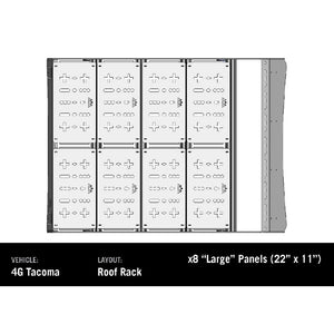 Backwoods Adventure Mods DRIFTR Roof Rack Deck Accessory Panels | Toyota Tundra(2022 - 2024) | Truck Brigade