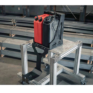 Backwoods Adventure Mods Dual Universal Jerry Can Carrier | Truck Brigade