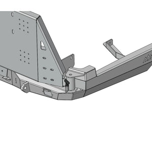Backwoods Adventure Mods Hi - Lite Dual Swing Out Rear Bumper | Toyota Tacoma (2016 - 2023) - Truck Brigade