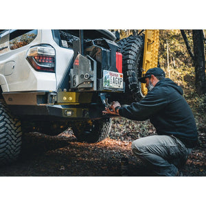 Backwoods Adventure Mods Hi - Lite Swing Out Rear Bumper | Toyota 4Runner (2010 - 2024) - Truck Brigade