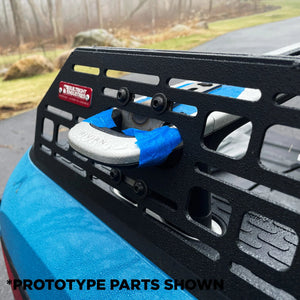 BuiltRight Industries Crossbar Mounted Molle Panel Kit | Rivian R1T (2022 - 2024) - Truck Brigade