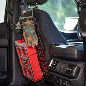 BuiltRight Industries Seat Back Tech Plate Molle Kit | Ford F350 (2017-2024) - Truck Brigade
