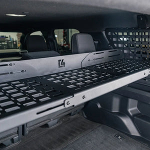 C4 Fabrication Add - On Shelf for Rear Window MOLLE Panels | Toyota 4Runner (2025 - 2026) | Truck Brigade
