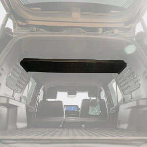 C4 Fabrication Add - On Shelf for Rear Window MOLLE Panels | Toyota Land Cruiser 250 (2024 - 2025) | Truck Brigade