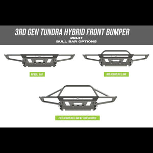 C4 Fabrication Hybrid Front Bumper | Toyota Tundra (2014 - 2021) | Truck Brigade