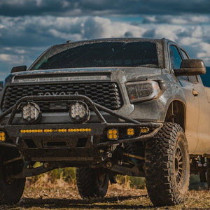C4 Fabrication Hybrid Front Bumper | Toyota Tundra (2014-2021) - Truck Brigade