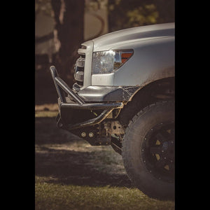 C4 Fabrication Hybrid Front Bumper Wide Fenders | Toyota Tundra (2007 - 2013) | Truck Brigade