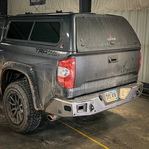 C4 Fabrication Overland Series Rear Bumper | Toyota Tundra (2014 - 2021) | Truck Brigade