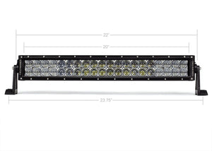 Cali Raised 22" Bumper Hidden LED Light Bar Brackets Kit | Dodge 2500/3500 (2010-2018) | Truck Brigade