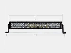 Cali Raised 22" Dual Row 5D Optic OSRAM LED Light Bar | Truck Brigade