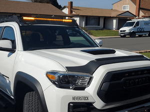 Cali Raised 40" Cut-Out Prinsu Roof Rack Slim LED Light Bar Bracket Kit | Truck Brigade