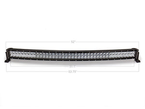 Cali Raised 52 Inch Curved LED Light Bar Roof Bracket Kit | Toyota 4Runner (2003-2023) | Truck Brigade