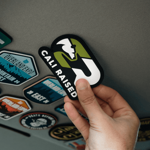 Cali Raised LED CR Logo PVC Patch | Truck Brigade