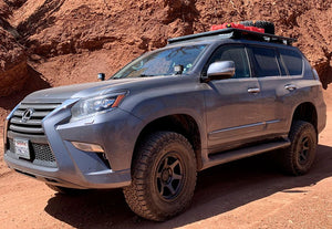 Cali Raised Low Profile LED Ditch Light Brackets Kit | Lexus GX 460 (2010-2022) | Truck Brigade