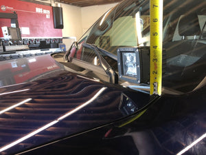 Cali Raised Low Profile LED Ditch Light Brackets | Toyota 4Runner (2010-2024) | Truck Brigade