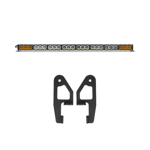 Cali Raised Premium Roof Rack Front Light Bar Kit | Toyota Tacoma (2005-2023) | Truck Brigade