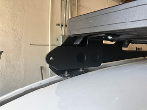 Cali Raised Roof Rack LED Bar Mounting Brackets - Front Runner Slimline - Truck Brigade