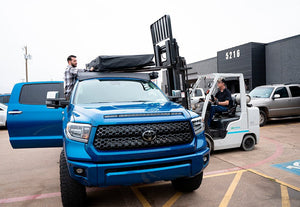 Cali Raised Roof Rack RTT Mounts | Truck Brigade