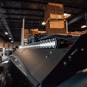Cali Raised Sherpa Roof Rack LED Light Bar Bracket Kit | Truck Brigade
