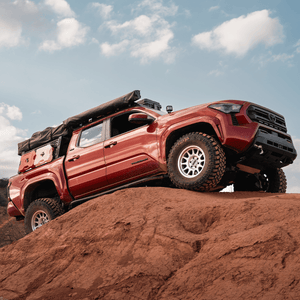 Cali Raised Step Edition Bolt-On Rock Sliders | Toyota Tacoma (2024) | Truck Brigade