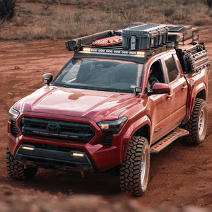 Cali Raised Step Edition Bolt-On Rock Sliders | Toyota Tacoma (2024) | Truck Brigade