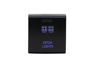 Cali Raised Toyota OEM Square Style Switch - Ditch Lights - Truck Brigade