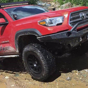 CBI Offroad Classic Series Bolt-On Rock Sliders | Toyota Tacoma (2016-2022) - Truck Brigade