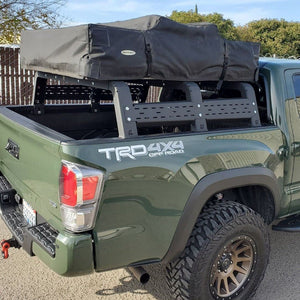 Chassis Unlimited 12" Thorax Overland Bed Rack System | Toyota Tacoma (2005-2022) - Truck Brigade